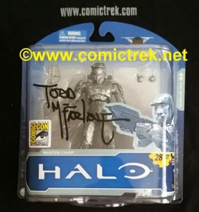 2011 SDCC Exclusive Halo Master Chief Signed by Todd McFarlane Toys MOC Sealed - Picture 1 of 1