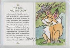 2020 Goodwin Champions Aesop's Fables Sketch Booklets 1/1 Kate Carleton Auto