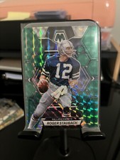 2023 Mosaic Roger Staubach Green Prizm No. 63