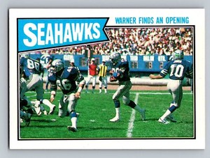 1987 Topps #172 Curt Warner  TC, TL  Seattle Seahawks