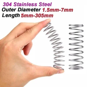 Compression Spring 0.20mm Wire Dia , Small Pressure Springs 304 Stainless Steel - Picture 1 of 8