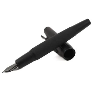 Faber-Castell e-motion Fountain Pen Pure Black - Picture 1 of 7