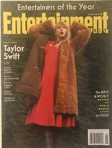 TAYLOR SWIFT ENTERTAINMENT WEEKLY MAGAZINE 2021 ENTERTAINER OF THE YEAR NO LABEL - Picture 1 of 2
