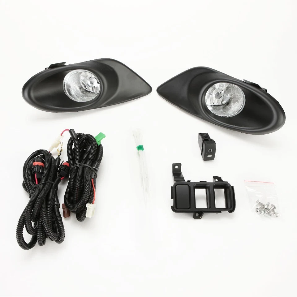 Для 2008 2009 2010 Honda Accord седан прозрачный объектив противотуманная фара с ободком переключатель лампа - Изображение 1 из 4