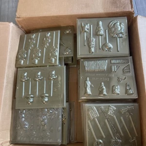 Candy Mold Lot - Chocolate, Sugar, Lollipop Holiday Special Occasion Easter - Picture 1 of 24