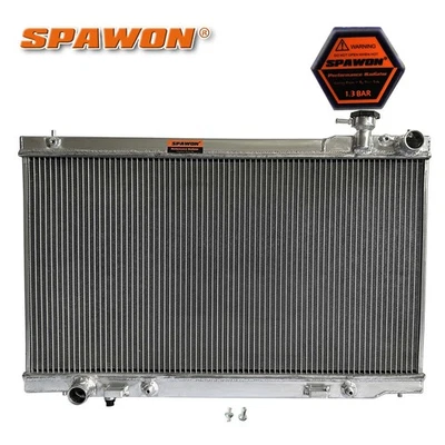 2Row Radiator For Nissan Skyline V35 2004-2007 Coupe 350 GT V6 3.5L SPAWON AT - image 1 of 4