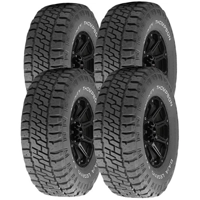 (QTY 4) 35x12.50R15LT Mickey Thompson Baja Legend EXP 113Q LRC White Letter - Image 1 of 4