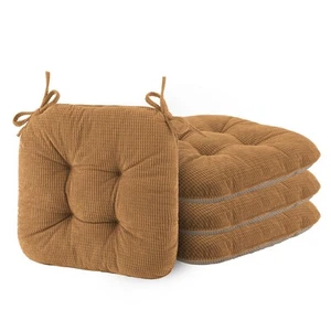 Chair Cushions for Dining Chairs 4 Pack Office Chair Cushion 17x16 Inches Kit... - Picture 1 of 7