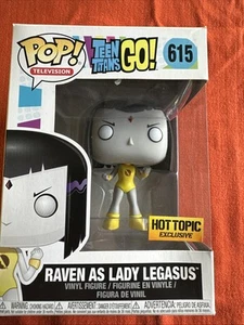 Funko Pop! TV Teen Titans Go! 615 Raven As Lady Legasus Hot Topic Exclusive - Picture 1 of 7