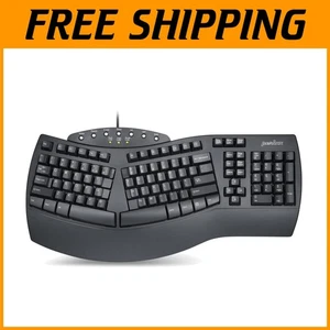 Split Ergonomic Wired Keyboard - Natural Arm Position - Picture 1 of 9