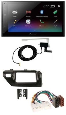 Pioneer DAB MP3 Bluetooth 2DIN USB Autoradio für Toyota Hilux (2015-2020) - Bild 1 von 4