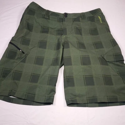 Fox велосипед мужские шорты 38 зеленый клетку рейнджер туризм гонки мотокросс фристайл - Изображение 1 из 4