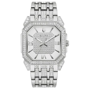 Bulova Men's Octava Silver Dial Watch - 96A285 - Picture 1 of 1