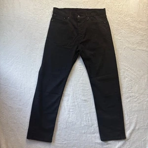 Levis Jeans Herren Gr. 36 x 32 Schwarz 505 Regular Fit Denim Hose Classic Style - Bild 1 von 12