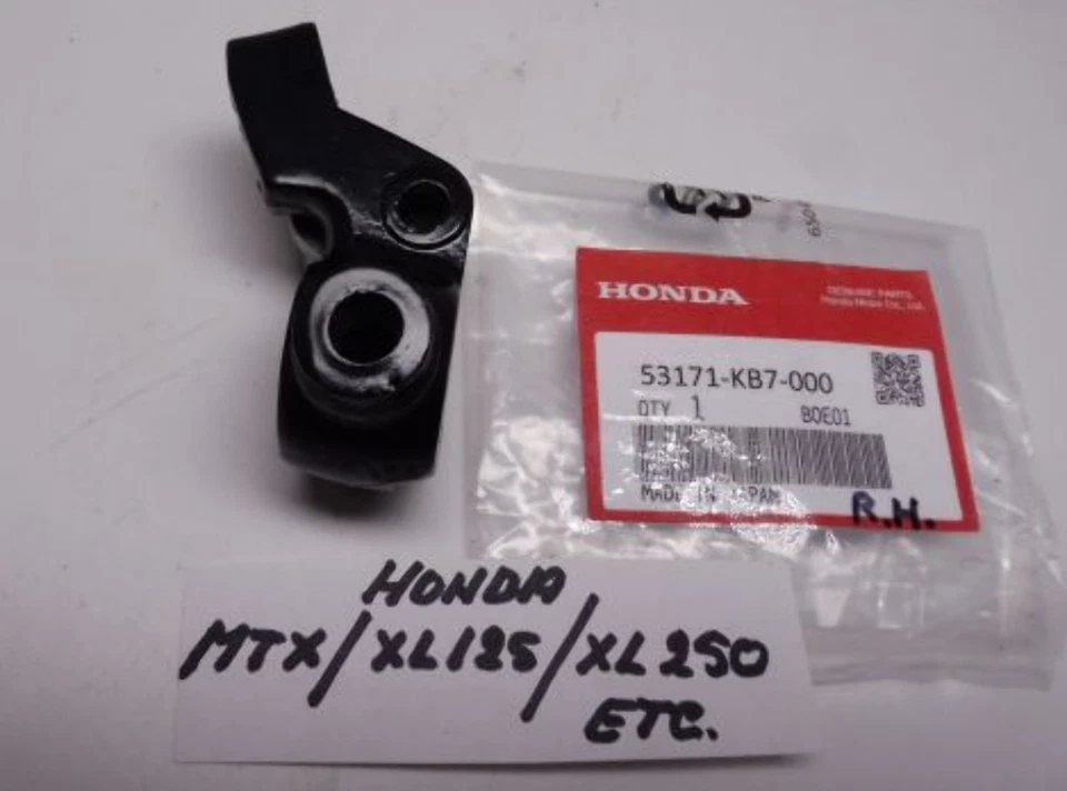 Soporte palanca freno delantero derecho honda xl125r xl250r mtx125r 1983-1987 Foto 1 de 4