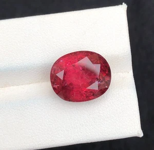 11.49 CT Natural cut Rubellite Cushion shape losse gemstone from Afghanistan. - Picture 1 of 9
