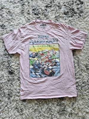 🔥 Camiseta Super Mario Kart (Super Nintendo) Talla M Estampado Gráfico Japonés 🔥 Foto 1 de 4