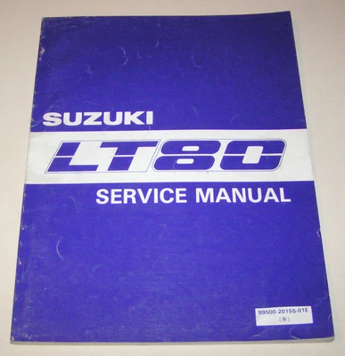 Manual De Mantenimiento / Manual Suzuki LT 80 ATV Quad - Año 1986 Hasta 1993 - Imagen 1 de 4