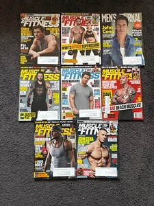 9 - MUSCLE & FITNESS MAGAZINES - MEN & WOMEN'S BODYBUILDING/FITNESS/ DIET - Picture 1 of 5
