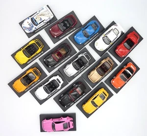 DeAgostini 1/43 Porsche Diecast Model Collection - 15 Cars with Display Case - Picture 1 of 5