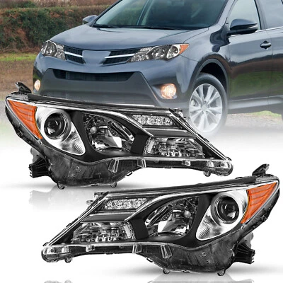 Conjunto faros izquierda+derecha para Toyota RAV4 Haolgen 2013 2014 2015 Foto 1 de 4