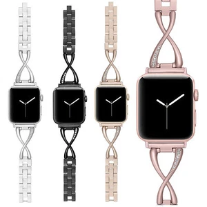IWatch Bracelet Band Strap for Apple Watch Series 9 8 7 6 5 4 SE 40/44/41/45mm - Picture 1 of 19