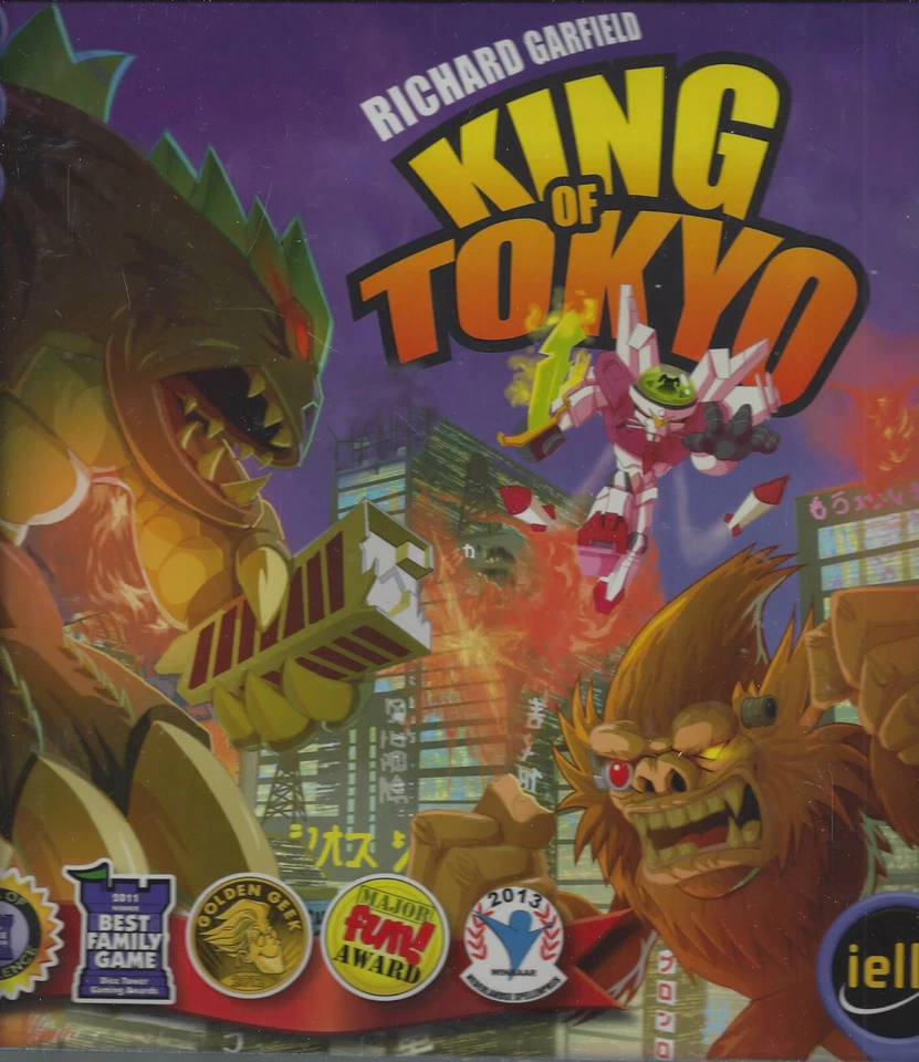 King of Tokyo nuevo en caja sellado de fábrica fuera de stock Richard Garfield Foto 1 de 1