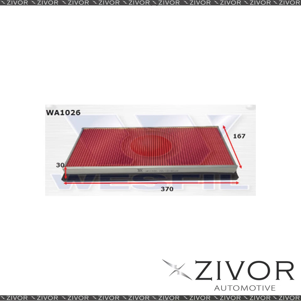 Wesfil Air Filter For Subaru Forester 2.5L 07/05-02/08 - WA1026 *By Zivor* - image 1 of 1