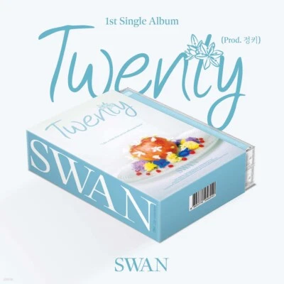SWAN PURPLE KISS 1st Single Album [Twenty] Cassette Tape+Lyrics+12p Card+Sticker Foto 1 de 4