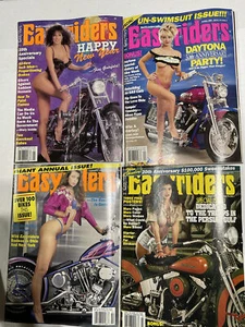 Easy Riders Easyriders Magazine Lot - 4 1991 Adult Motorcycle Vintage David Mann - Picture 1 of 12