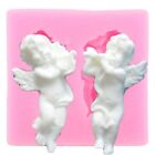 3D Cupid Angel Baby Silicone Fondant Molds Resin Dessert Cupcake Baking Molds