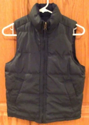 Мальчики GAP Kids двусторонний пуховик жилет размер средний 8 ~ новый ~ пузырь куртка молнии - Изображение 1 из 4