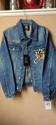 NWT Ed Hardy "New York Tiger" Denim Jacket Size S - Image 1 of 4