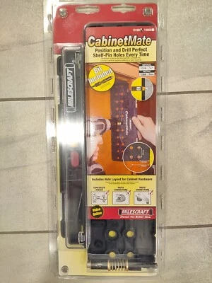 Milescraft 1316B NEW 1316 Shelf Pin Drilling Tool Jig w/Bit NIB DIY - Image 1 of 4