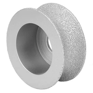Bullnose Grinding Wheel Porcelain Bullnose Tool 20Mm 7.3Cm Brazed Grinding Wheel - Picture 1 of 9