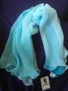 Blue Short Scarf - Picture 1 of 1