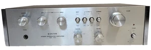 Amplificador Integrado Estéreo Waltham W159 Plateado De Colección Potencia Probada Solo - Imagen 1 de 7