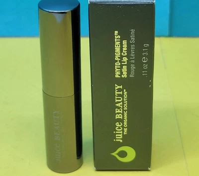 Crema labial satinada Juice Beauty Phyto Pigments ~ 06 rubor ~ tamaño completo 3,1 g / 0,11 oz Foto 1 de 4