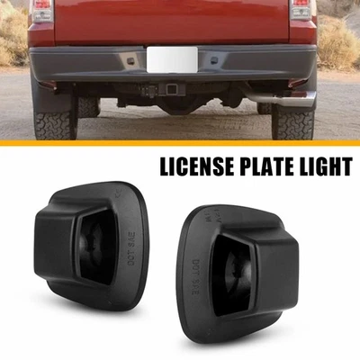 2x Capa de Luz de Placa Traseira para 1997-2010 Dodge Dakota 2011 RAM Dakota EUA - Imagem 1 de 4
