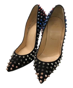 Christian Louboutin Pumps Women's Size 37 Black - Picture 1 of 6