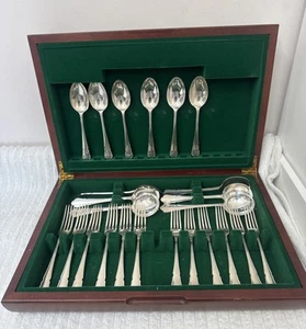 Durberry S&B Stainless Steel 24 Piece Cutlery Set In Box - Picture 1 of 24