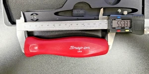 Snap-On ™ RED Replacement Repair 1/4" 3/8" 1/2" RATCHET HARD PLASTIC HANDLE - Imagen 1 de 16