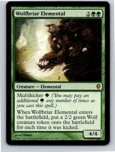 Magic the Gathering Wolfbriar Elemental Conspiracy MTG Free Shipping! - Picture 1 of 1