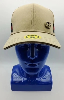 Gucci Adjustable Cap 一New一 Beige - Image 1 of 4