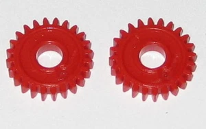 2 X Plastic 24 Tooth Gear for 3 mm Shafts - 24T - 3mm - 10.3 mm OD Pinion Gears - Picture 1 of 6
