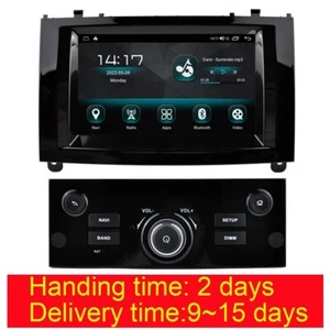 Para Peugeot 407 2004-2011 Android 14 Coche Estéreo GPS Radio Wifi BT Carplay 4+64GB - Imagen 1 de 12