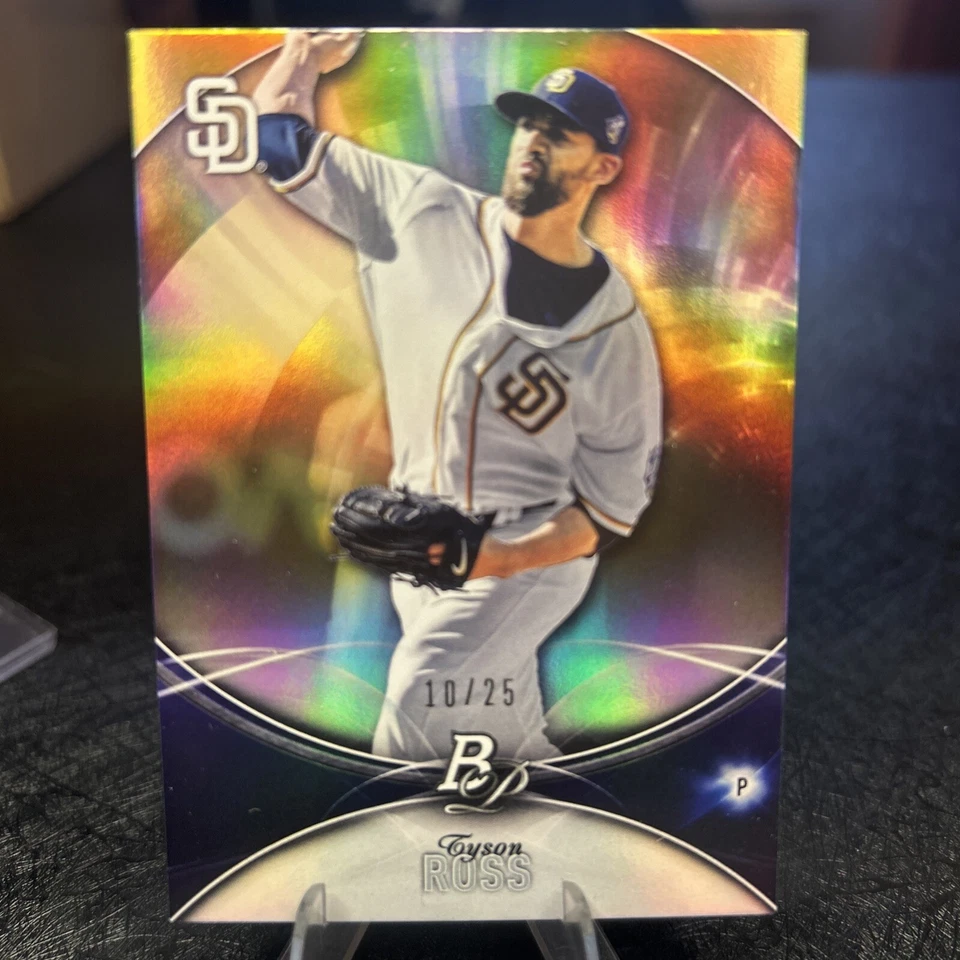 2016 Bowman Platinum Тайсон Росс оранжевый 10/25 San Diego Padres ⚾️ - Изображение 1 из 3