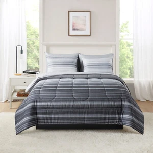 7-teiliges Wendebett in einer Tasche Bettdecken-Set mit Laken maschinenwaschbar King/Groß Neu - Bild 1 von 12