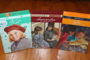 American Girl Doll 6 paperback BOOK SET u pick from JULIE Samantha KIT - Picture 1 of 8