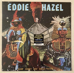 EDDIE HAZEL Game Dames & Guitar Thangs George Clinton BLUE vinyl SEALED LP - Picture 1 of 3